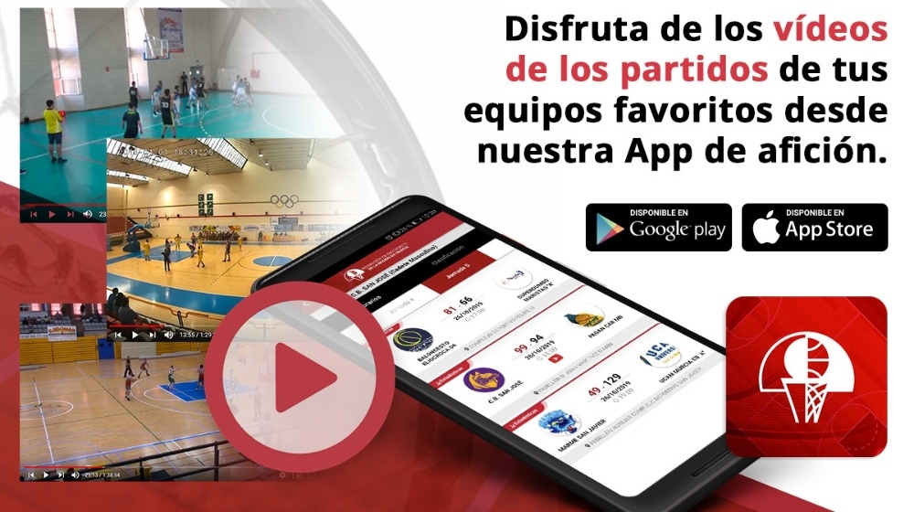 Emisión en directo de partidos desde la App de la afición