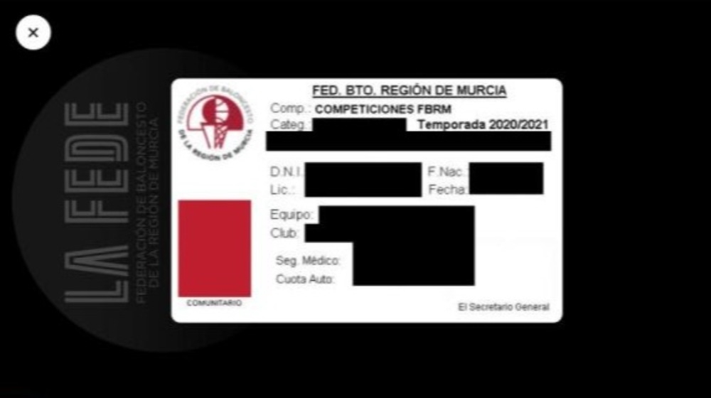 Tu licencia en el móvil