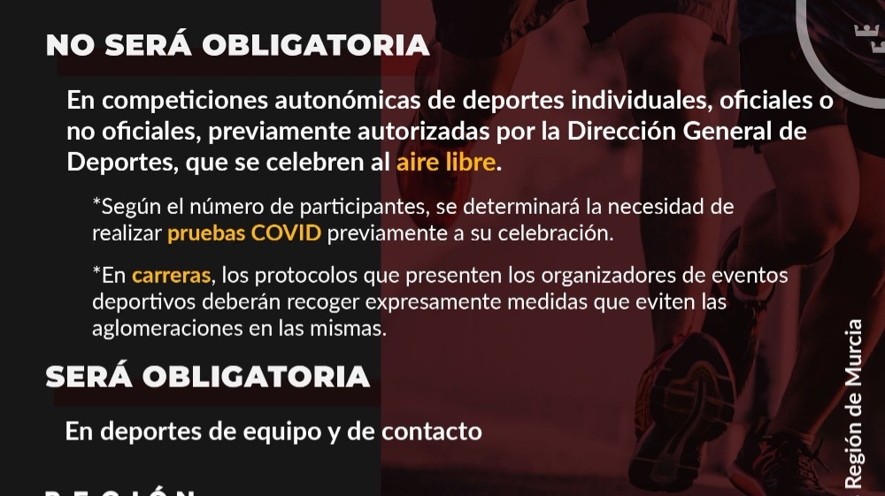 Excepciones en el uso de mascarilla