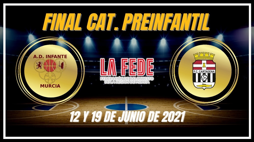 AD Infante 08 o FC Cartagena Baloncesto: duelo a dos partidos para ser campeón Preinfantil