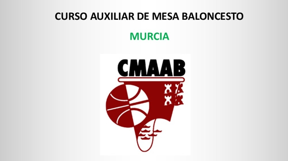 Curso de Auxiliar de Mesa de Baloncesto en Murcia