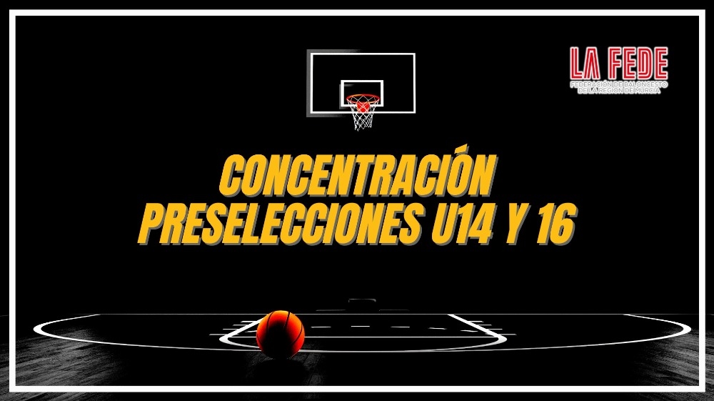 Planning de las PreSelecciones U14 y U16 (23-30 de Agosto)