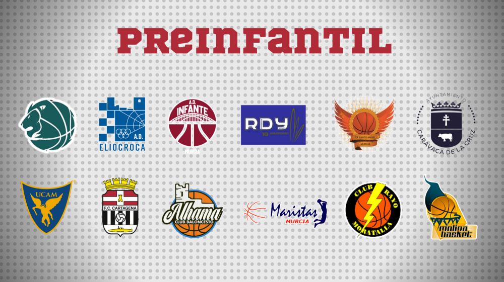 Preinfantil: bases, calendarios y equipos