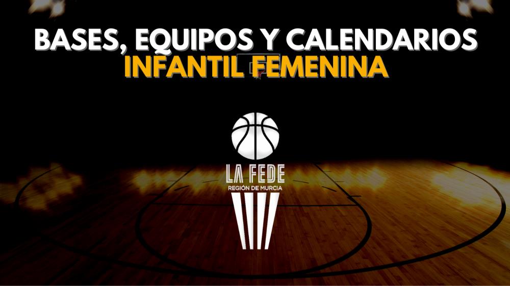 Bases, calendario y equipos categoría Infantil Femenina