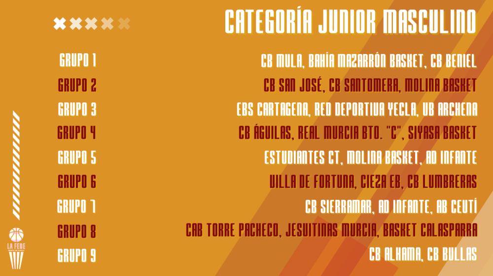 Calendario Junior Masculino