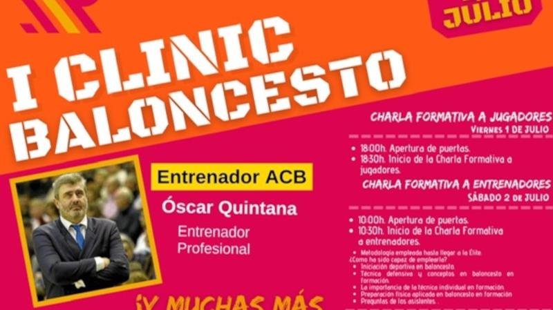  Clinic Baloncesto  con Oscar Quintana - CD Villa de Fortuna