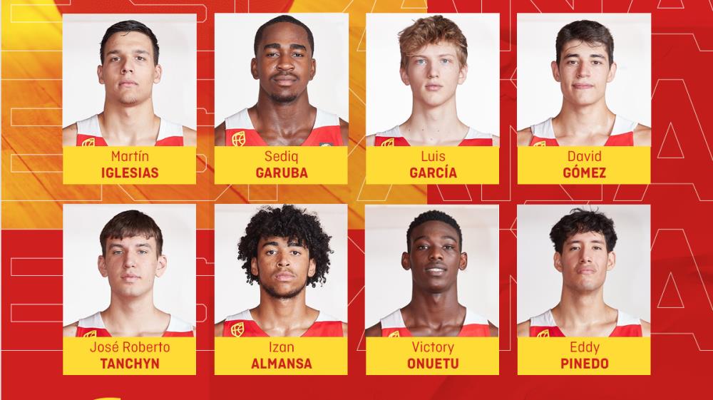 Almansa y Pinedo, convocados para el Europeo U18