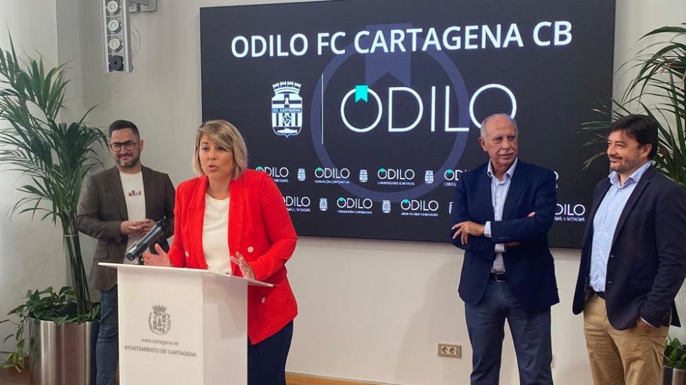 Odilo, nuevo patrocinador principal del FC Cartagena CB