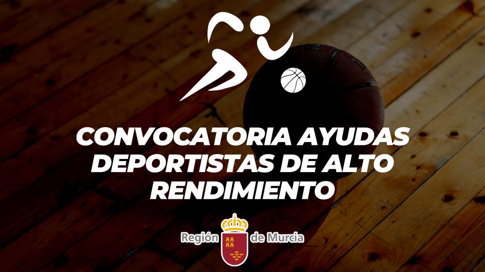 Ayudas económicas a deportistas de alto rendimiento de la Región de Murcia