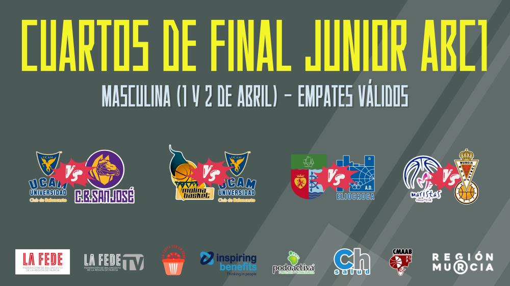 Junior Masculina ABC1: cuartos de final