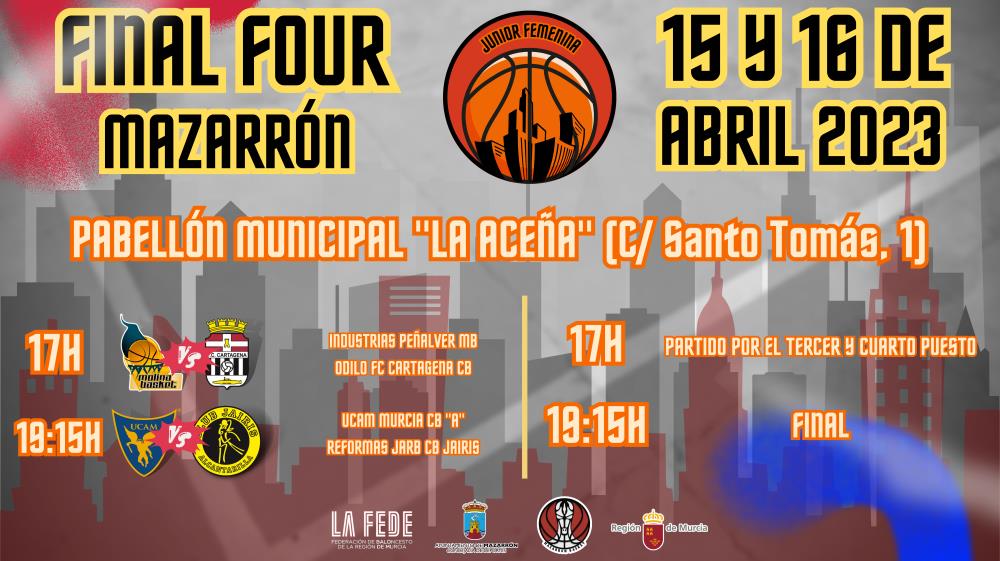 Junior Fem: Mazarrón acoge la primera F4 de la temporada