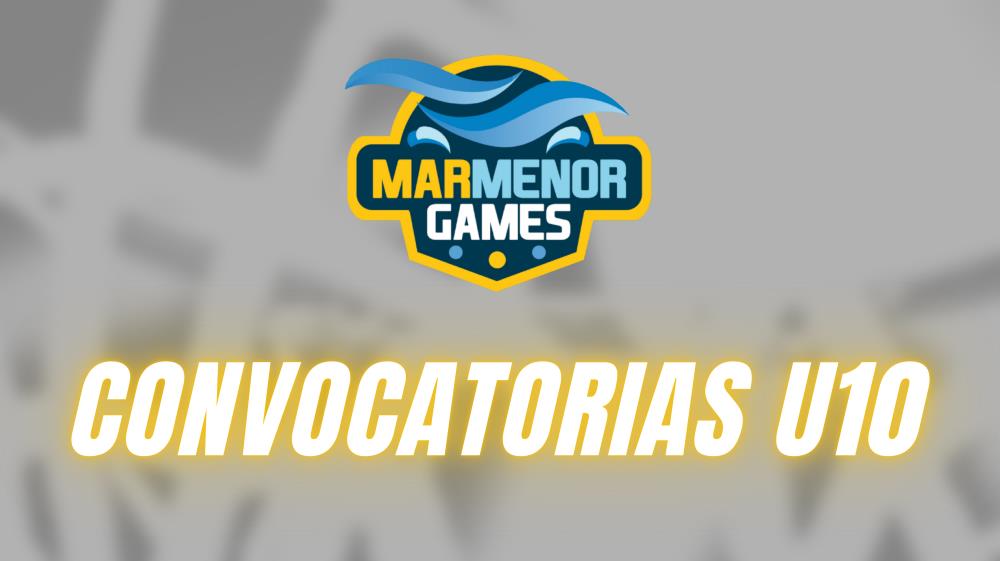 Concentración U10 e información Mar Menor Games (23/04/23)