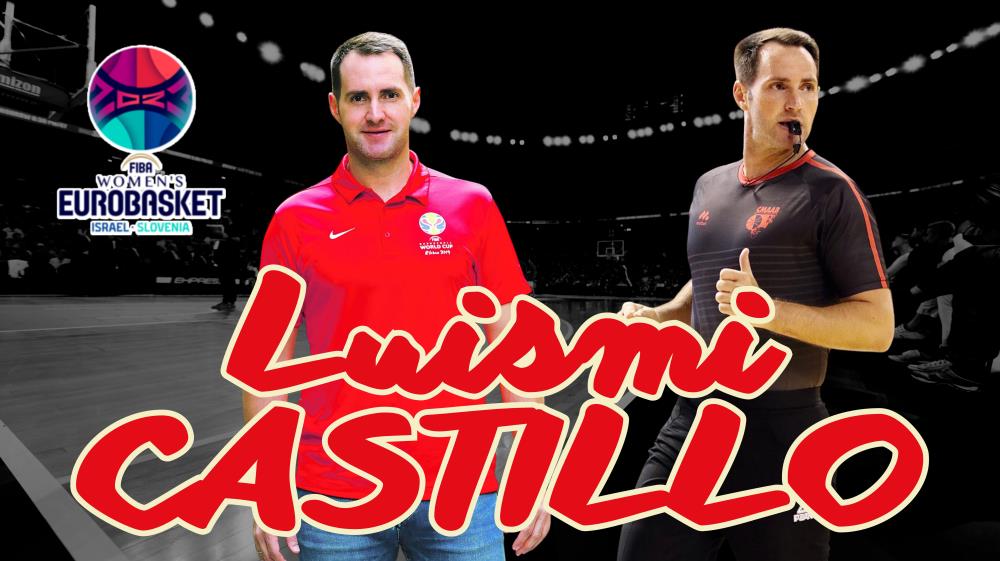 Luismi Castillo pitará el Eurobasket Femenino 2023