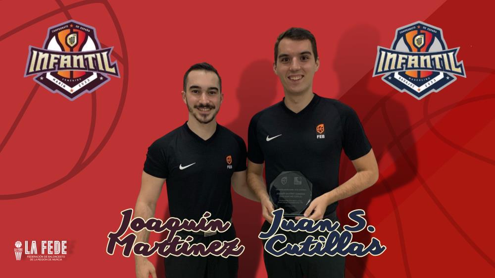 Joaquín Martínez y Juan Cutillas, al Campeonato de España Infantil