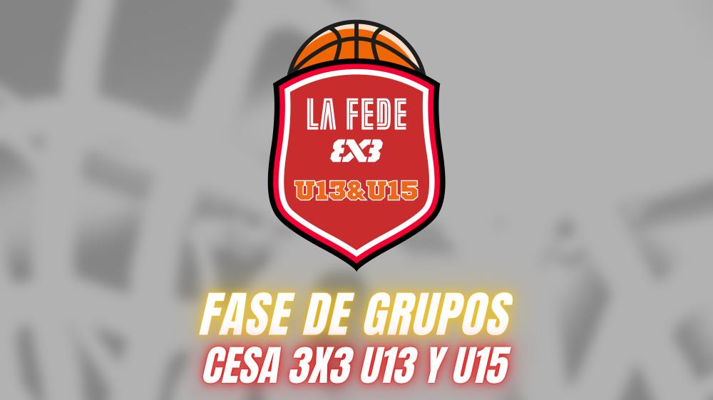 Calendario CESA 3x3 U13 y U15 (Blanes 2023)