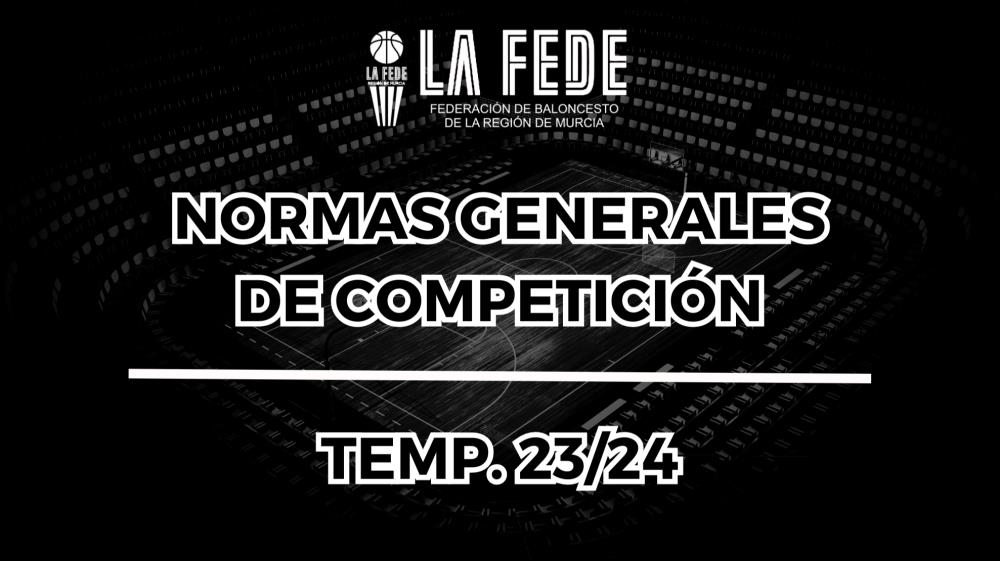 Normas Generales de Competición 2023/2024