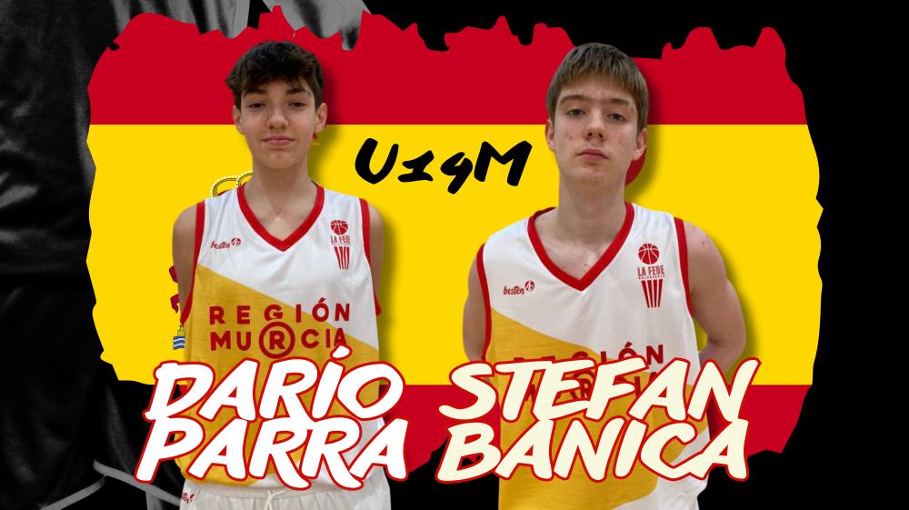 Darío Parra y Stefan Banica, convocados con la U14M
