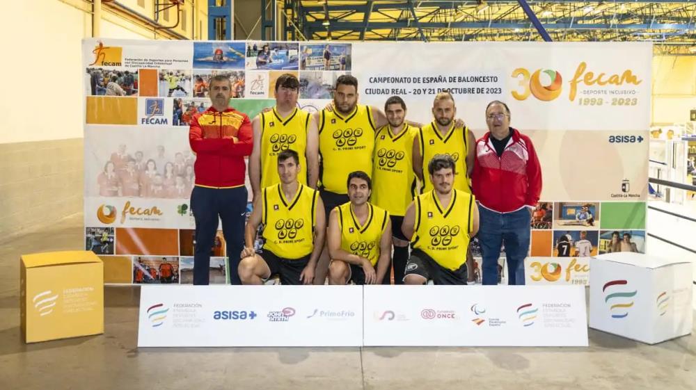 El CD Primisport de Cartagena se proclama campeón de España de baloncesto adaptado