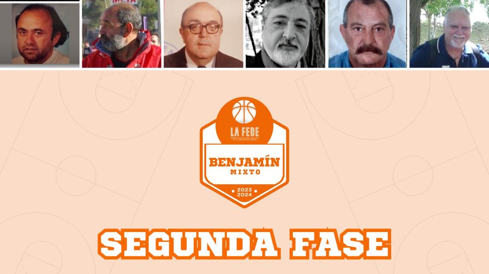 La segunda fase Benjamín recuerda a seis nuevos referentes de nuestro baloncesto