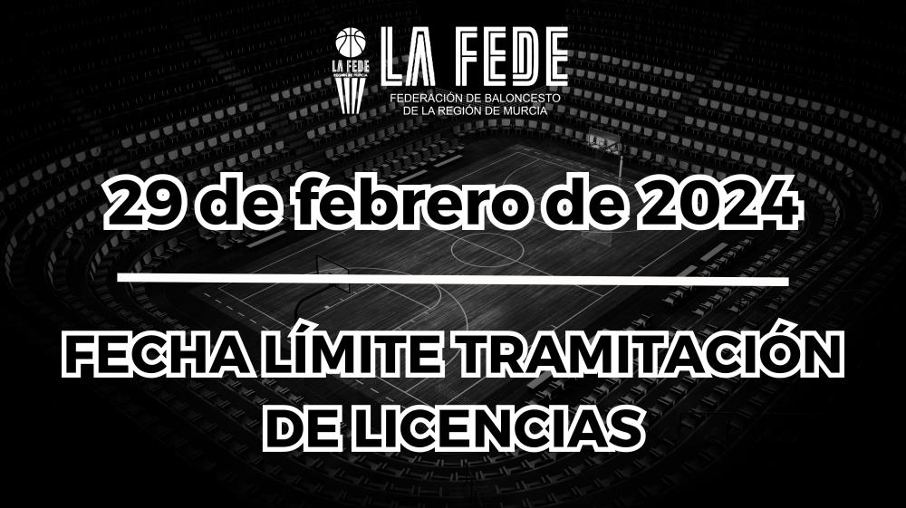 El próximo 29 de febrero, fecha límte para tramitación de licencias FBRM