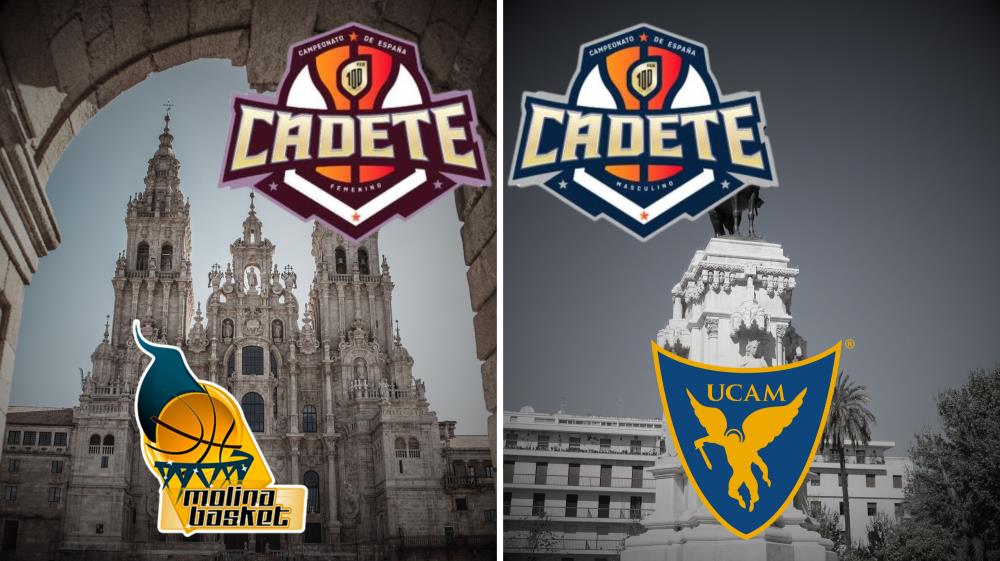 Molina Basket y UCAM ya conocen sus rivales en el Campeonato de España Cadete