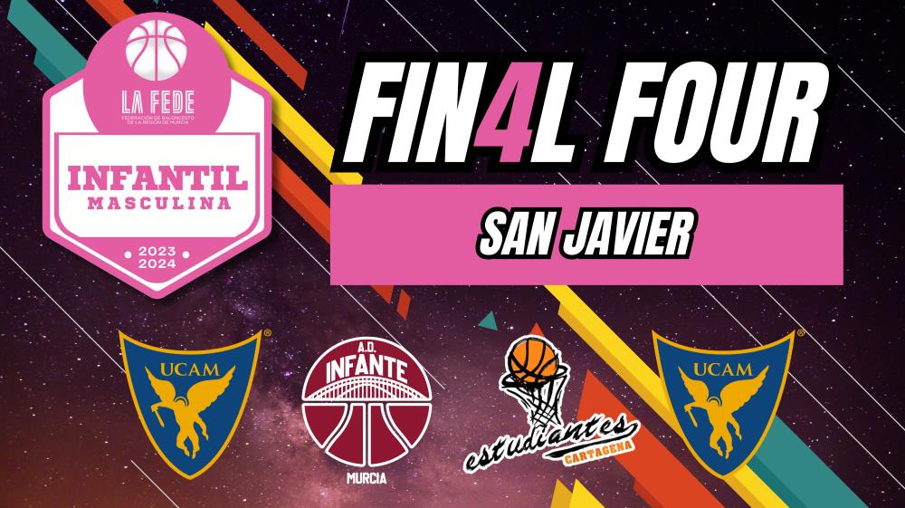 La Final Four Infantil Masculina se disputará en San Javier