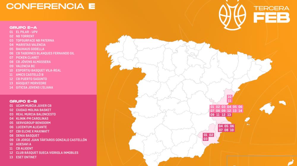Un derbi capitalino y visita a Onteniente, primeros duelos en Tercera FEB