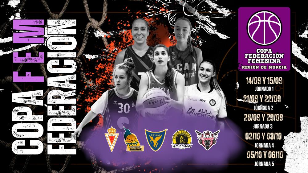 Cinco clubes pelearán por la Copa Federación Femenina