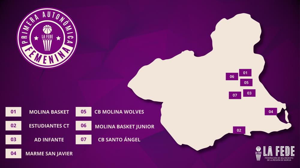 Calendario y bases de competición: Primera Autonómica Femenina 24/25