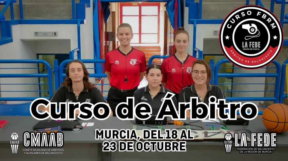 Curso de Iniciación al Arbitraje (Murcia, del 18 al 23 de octubre)