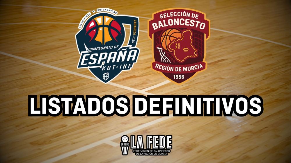 Listados definitivos KDTINF 2026