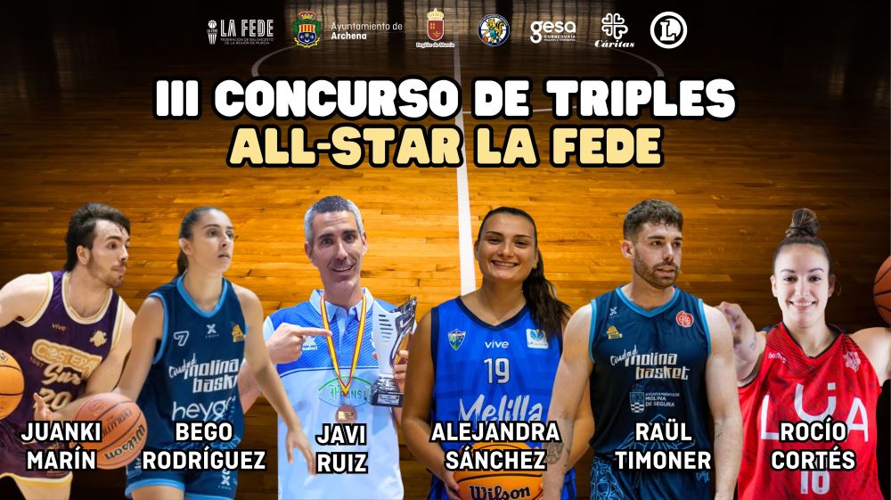 Seis aspirantes para coronarse como el/la mejor triplista de la Región