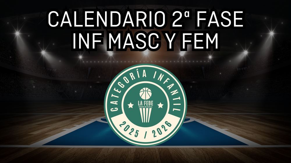 Calendario Infantil Masculino y Femenino (Segunda Fase)