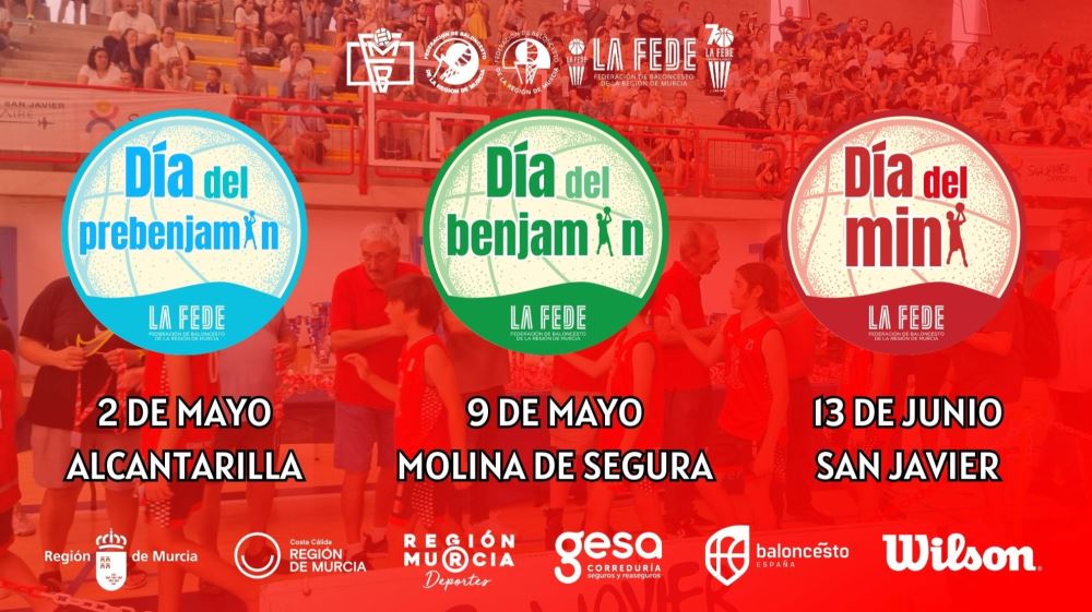 Definidas las fechas del Día del Prebenjamín, Benjamín y Mini