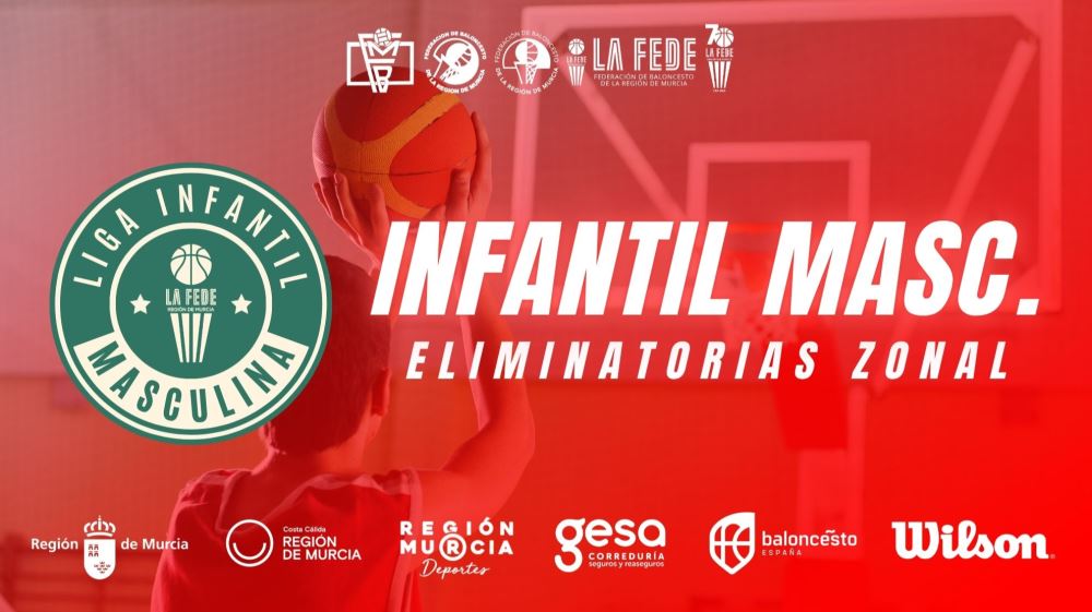 Eliminatorias en categoría Infantil Masculina Zonal