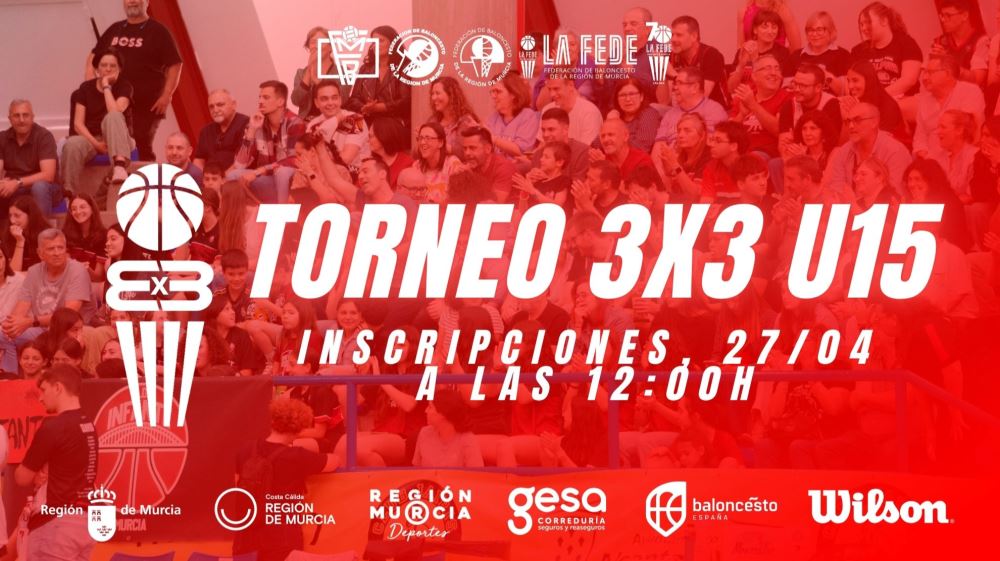 Abierto el plazo de inscripción en el CRMU U15 3x3
