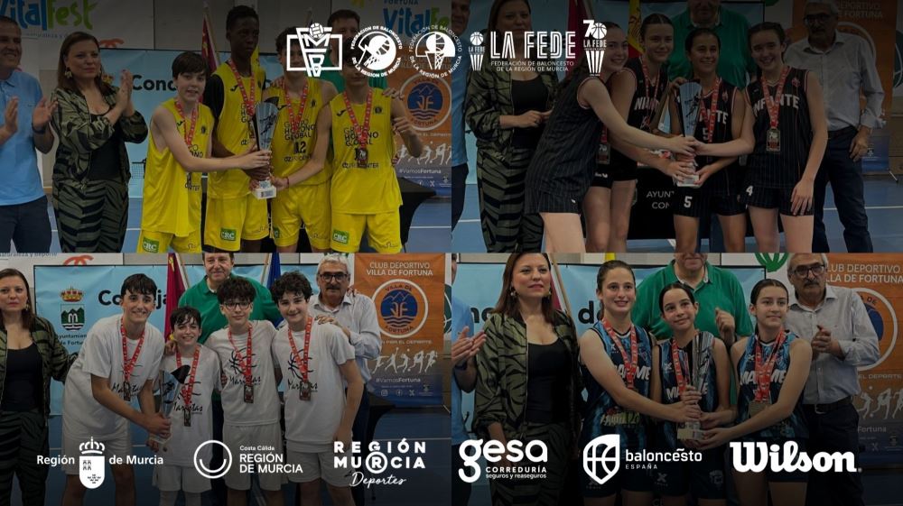 Hozono Global Jairis y AD Infante F13, campeones regionales U13 3x3