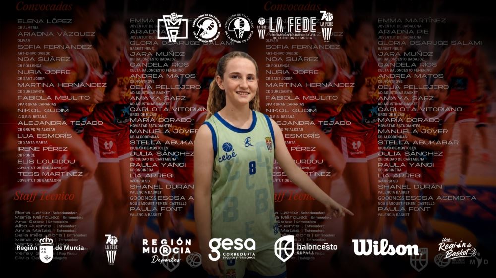 Julia Sánchez, convocada por la Selección U12