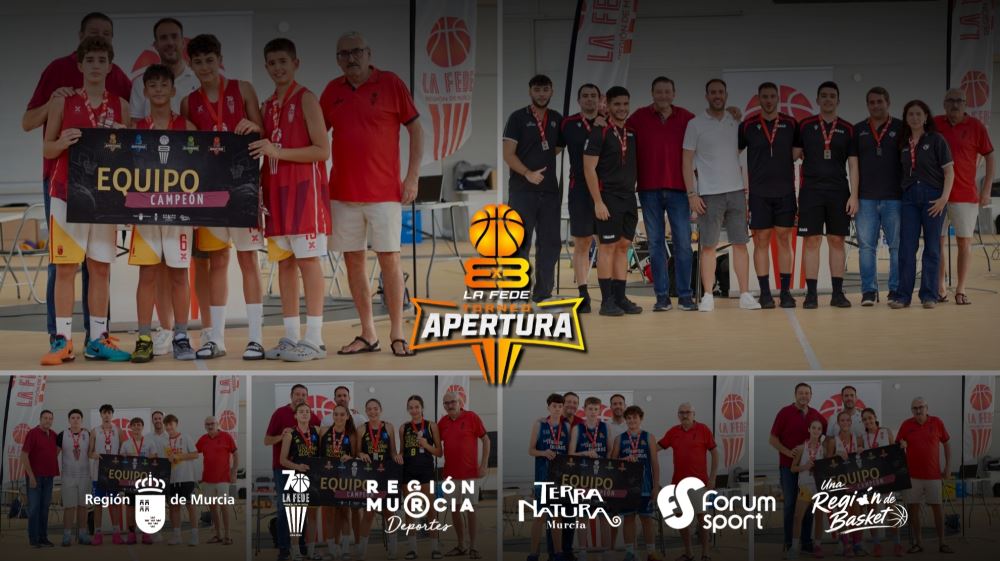 El Torneo Apertura corona a los primeros campeones 3x3 del curso