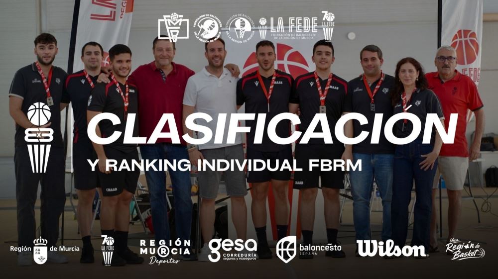 Clasificación General y Ranking Individual FBRM 3x3