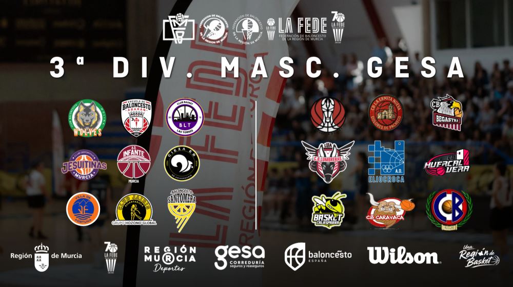 La Tercera División Masculina GESA contará con 18 equipos
