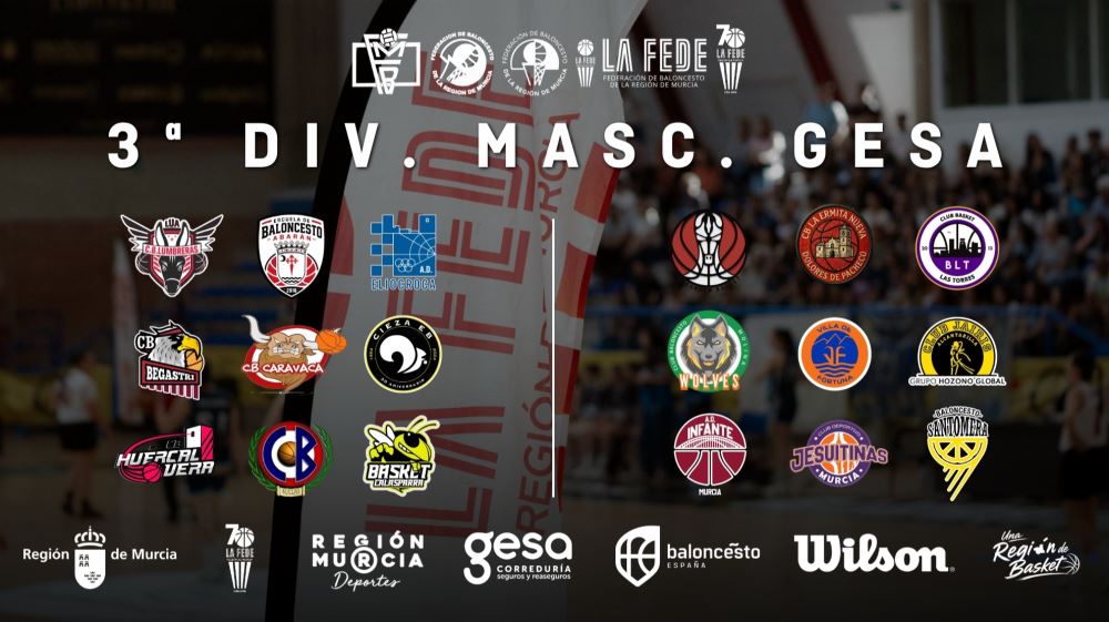 La Tercera División Masculina GESA contará con 18 equipos