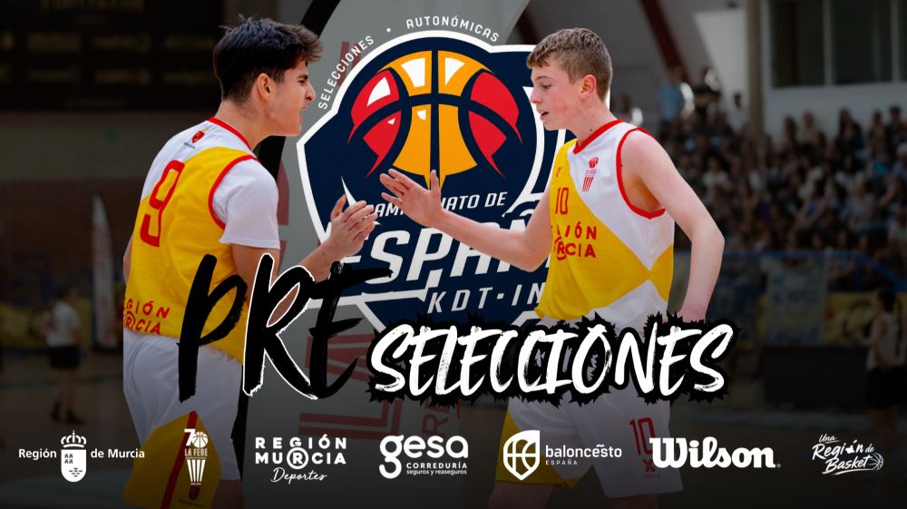 Convocatoria Pre-Selecciones FBRM U14 y U16 (del 10 al 12 de octubre de 2026)